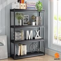 ราคา SHELFIE ชั้นวางของ ชั้นเหล็ก 4 ชั้น ส118x ก80x ล40 cm Modern ดำ (12505996)