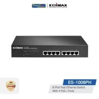 ราคา EDIMAX (ES-1008PH) 8-Port Fast Ethernet Switch With 4-Ports PoE+ เราเตอร์ (10770731)