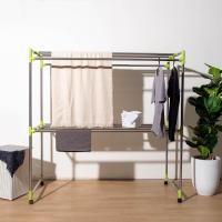 ราคา ราวตากผ้าสแตนเลส รุ่น HM-ST8/150 |EA| สีเขียว (10246914)