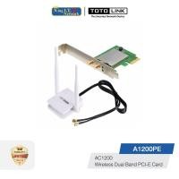 ราคา TOTOLINK (A1200PE) AC1200 Wireless Dual Band PCI-E Adapter เราเตอร์ (10770684)