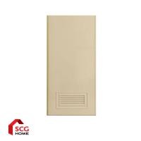 ราคา UNIX ประตู PVC Super รุ่น L2 แบบเกล็ด ขนาด 70x180 และ 70x200 ซม. 70X200 ซม. ครีม เจาะลูกบิด (12574169)