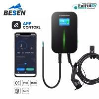 ราคา Besen เครื่องชาร์จรถไฟฟ้า Fulfill EV (Thailand) EV Charger APP 7KW Wallbox 1phase รุ่นBluetooth APP(BS20-APP)type2 Normal (12145126)
