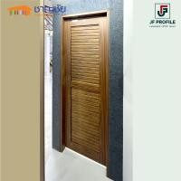 ราคา JF Profile - WC021 ประตูและวงกบ UPVC สีไม้สัก ประตูห้องน้ำ 70x200 cm [ไม่เจาะ] วงกบ(70*200) (12499252)
