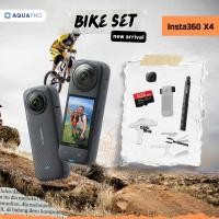 ราคา AquaPro Insta360 X4 8K 360 Action Camera กล้องแอคชั่นแคม กันน้ำลึก 10 เมตร ประกันศูนย์ไทย Bike Set (12530352)