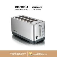 ราคา HOMEMATE เครื่องปิ้งขนมปังแผ่นยาว 2 ช่อง รุ่น HOM-236031 HOM-236031 (10531005)