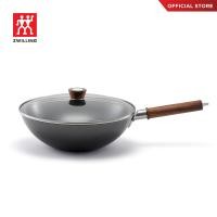 ราคา ZWILLING กระทะเหล็กทรงวอครุ่น ZWILLING Dragon กระจายความร้อนดีเยี่ยม 30 ซม. สีดำ N1010712 Black (10821322)