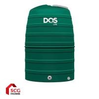 ราคา DOS ถังเก็บน้ำบนดิน รุ่น GREENERY (ท่อนอก) ECO-04/GR (1000L-2000L) สีลีฟกรีน 1500 ลิตร (12157363)