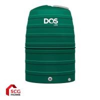 ราคา DOS ถังเก็บน้ำบนดิน รุ่น GREENERY (ท่อนอก) ECO-04/GR (1000L-2000L) สีลีฟกรีน 2000 ลิตร (12157364)