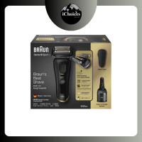 ราคา Braun - Series 9 Sport Shaver Clean With Charge System 9320cc, Black เครื่องตัดแต่งหนวดเครา (12546267)