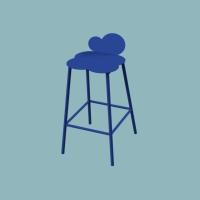 ราคา spacemaker.th เก้าอี้สตูลบาร์ เก้าอี้สตูลบาร์เหล็ก เก้าอี้เหล็ก ทรงก้อนเมฆ ดีไซน์น่ารัก (Cloudy Stool Bar) Blue (12578381)