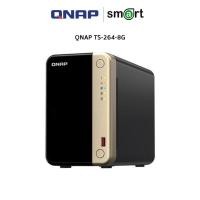 ราคา QNAP TS-264-8G -2Bay อุปกรณ์จัดเก็บข้อมูลบนเครือข่าย Normal (12653634)