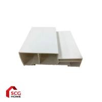 ราคา UNIX วงกบประตู PVC Super ขนาด 70x180 และ 70x200 ซม. 70X200 ซม. ครีม (12574162)