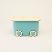 ราคา PRYNWAN กล่องเก็บของแบบมีล้อ ฟ้า (12605873)