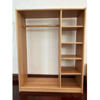 ราคา Carpenter Bee Kids ตู้เสื้อผ้าไม้เด็ก แนวมอนเตสซอรี่ Wooden Kid Closet Wardrobes kids size furniture No Hanger,Rubber + Beech Skin (12675384)
