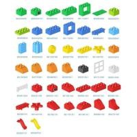 ราคา Carpenter Bee Kids Montessori โต๊ะเด็ก Multifunction Kids sensory LEGO Table with Paper Roll (FLISATฟลิแซท) Duoplo size 104P Rob (12675449)