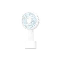 ราคา AISOLOVE N9P Handy Fan พัดลมไร้สายพกพา, แบตเตอรี่ 2000mAh, ใช้งานยาวนานสูงสุด 10 ชั่วโมง White (12667315)