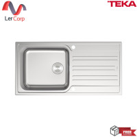 ราคา (Teka) ซิงค์ฝัง 1 หลุม 1 ที่พัก TG 100 1B1D SS ฟรี ก๊อกน้ำเย็น (12670588)