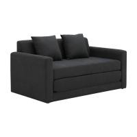 ราคา [Pre-Order 7 วัน] HOMEHUK โซฟาผ้าปรับนอน รุ่นจินนี่ - สีเทาเข้ม (12657466)