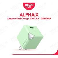 ราคา ALPHAX หัวชาร์จ Adapter Fast Charge 20W รุ่น ALC-GaN20W ประกันศูนย์ 16 เดือน ( By NocNoc Melonthai ) ชมพู (12667723)