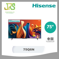 ราคา HISENSE ทีวี 75Q6N Google TV 75 นิ้ว 4K UHD QLED ปี 2024 รุ่น 75Q6N (12672087)