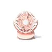 ราคา AISOLOVE F3 Clip Fan พัดลมตั้งโต๊ะแบบหนีบ, แบตเตอรี่ 2000mAh, มีคลิปในตัว, สามารถหนีบขอบโต๊ะได้ Pink (12667371)