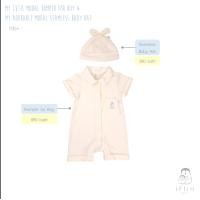 ราคา Iflin Baby - ชุดไปเที่ยว เด็กผู้ชาย ขาสั้นแขนสั้น ปกเชิ้ต - Romper for Boy - มี 2 ไซส์ (0-3M, 3-6M) ผ้ายืดModal-สีเหลือง 3-6 months (12643754)