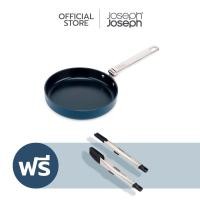 ราคา Joseph Joseph กระทะทอด อลูมิเนียมเคลือบเซรามิก ขนาด 20 ซม (ด้ามสามารถพับได้) N45040 (12668614)