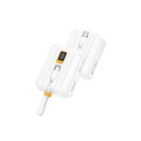 ราคา PISEN Power Tiny 30W 10000mAh พร้อมสายชาร์จคู่ ขาว 10000 (12670458)