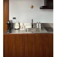 ราคา Cropmark design - Mid-century kitchen style : ชุดครัวไม้สักสำเร็จรูป (12668650)