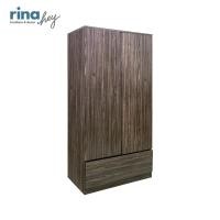 ราคา Rina Hey ตู้เสื้อผ้า 2 บานเปิด รุ่น NORM/2 (12669846)