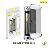 ราคา Vodunpack HAIFVA เคสใส OLED เสียบ Dock ได้ ไฮบริท Nintendo switch OLED ของแท้ Crystal Clear Case TPU Hard Case NS ของใหม่ (12652169)