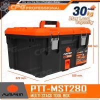 ราคา PUMPKIN กล่อง กล่องเครื่องมือช่าง อเนกประสงค์ (Multi Stack+) รุ่น 20899 / 20900 / 20896 / 20897 / 20898 / 20908 PTT-MST280 (12676858)