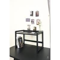 ราคา MAAI Design Obun Shelf ชั้นวางไมโครเวฟ ชั้นวางของอเนกประสงค์ หรือชั้นวางเตาอบไมโครเวฟ หรือจะคร่อมไมโครเวฟ สไตล์ญี่ปุ่น Black14605 (12680812)