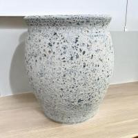 ราคา Lanna Pottery Flowerpot กระถางดินเผาทรงตรงเล็กปากบาน ขนาด 20 x 24 normal (12679775)