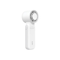 ราคา iSUPER Jet Fan 2 พัดลมมือถือ แบบพกพา 3600mAh ปรับระดับได้ 4 ระดับ มีแผ่นทำความเย็น -1Y สีขาว (12678173)