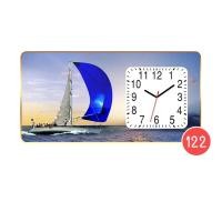 ราคา มหาสิริมงคล กรอบรูป นาฬิกาแขวนผนัง ตกแต่งผนัง ภาพวิว นาฬิกาไร้เสียงรบกวน เหมาะสำหรับแต่งห้องนั่งเล่น ห้องนอน ห้องทำงาน 122 12x24นิ้ว (30x60cm.) (12679438)