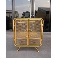 ราคา ABF รุ่น ABF0086 ตู้วางของเหล็กดัดสีทอง วัสดุเหล็กอย่างดี แข็งแรง ทรงสวย ใส่ของจัดเก็บ วางของตั้งตกแต่ง (12679557)