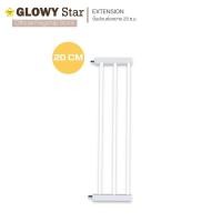 ราคา GLOWY ที่กั้นอเนกประสงค์ กั้นบันได กั้นประตู [GLOWY Baby Safety Gate] 74 ถึง 204 cm ส่วนต่อ 20 cm (12635743)