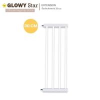 ราคา GLOWY ที่กั้นอเนกประสงค์ กั้นบันได กั้นประตู [GLOWY Baby Safety Gate] 74 ถึง 204 cm ส่วนต่อ 30 cm (12635744)