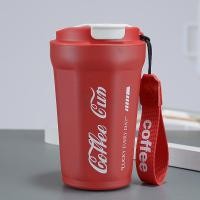 ราคา Jumper Kids แก้วเก็บอุณหภูมิ Coffee Cup แก้วสแตนเลส เกรด 304 แก้วเก็บความเย็น แก้วเก็บความร้อน ยกดื่มได้ แดง (12679369)