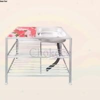 ราคา จริงใจจิปาฐะ อ่างล้างจาน ตราFirst 41x89x81 ซม. (1หลุม 2 ชั้น) ด้านข้างกระเบื้อง ซิงค์อลูมิเนียม สุ่มลายกระเบื้อง (12682160)