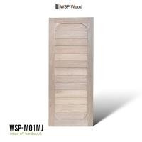 ราคา ประตูไม้จริง WSP-M01mj ไม้เนื้อแข็งสีอ่อน สไตล์มินิมอล 100x200 ไม้เนื้อแข็ง (12682469)
