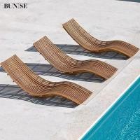 ราคา BUNISE เตียงนอนกลางแจ้งไม้สักแท้ สำหรับสระว่ายน้ำ วิลล่า ระเบียง กันฝนกันแดด วัสดุหวายทอ รุ่น P59 จัดส่งฟรีทั่วไทย Coffee Table (12687455)