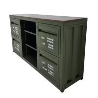 ราคา Thong ตู้เก็บของวินเทจ ตู้สไตล์อุตสาหกรรม, ตู้เหล็กดัด, ตู้, ตู้เก็บของ, ตู้เก็บของแบบแข็งแรง เฟอร์นิเจอร์ตกแต่งบ้าน 150 * 40 * 80 ซม (12681667)