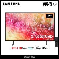 ราคา Samsung ทีวี 65DU7000 Smart LED TV สมาร์ททีวี ขนาด 65" UHD 4K รุ่น UA65DU7000KXXT DU7000 ปี 2024 (12678174)