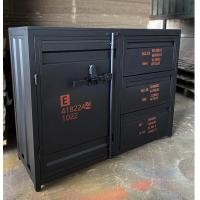 ราคา Thong ตู้เก็บของวินเทจ ตู้สไตล์อุตสาหกรรม, ตู้เหล็กดัด, ตู้, ตู้เก็บของ, ตู้เก็บของแบบแข็งแรง เฟอร์นิเจอร์ตกแต่งบ้าน 120*40*90ไม่รวมช่อง (12681669)