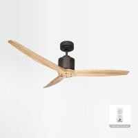 ราคา Winfavour พัดลมเพดาน TW05 สีน้ำตาลเหลือบทอง (ORB Gold) 54" ท่อ 2in1 (12683698)