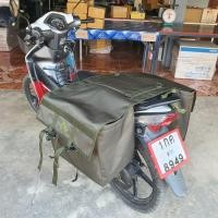 ราคา Kullasap กระเป๋าส่งพัสดุ ไซส์ M ผ้าเคลือบพีวีซี รุ่นราคาประหยัด MPVC เขียวทหาร (12699890)