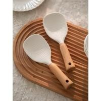 ราคา callingbrown Home cafe ทัพพี ด้ามไม้ ด้ามจับไม้ ที่ตักข้าว ทัพพี ด้ามไม้ (12700031)