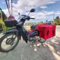 ราคา Kullasap กระเป๋าส่งพัสดุ ไซส์ L.PVC ผ้าเคลือบพีวีซี รุ่นฝาปิดรอบทั้ง3ด้าน แดง (12700134)